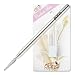 Pana 3/32" Sharp Point Bit Safety Nail Carbide Bit - Silver Color (Grit: Medium - M) for Electric Dremel Drill Machine