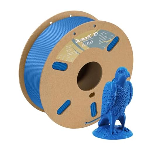 DURAMIC 3D PLA+ Printer Filament 1.75mm PLA Plus Neatly Blue | PLA Pro Tougher and Stronger, Dimensional Accuracy Probability +/- 0.02mm