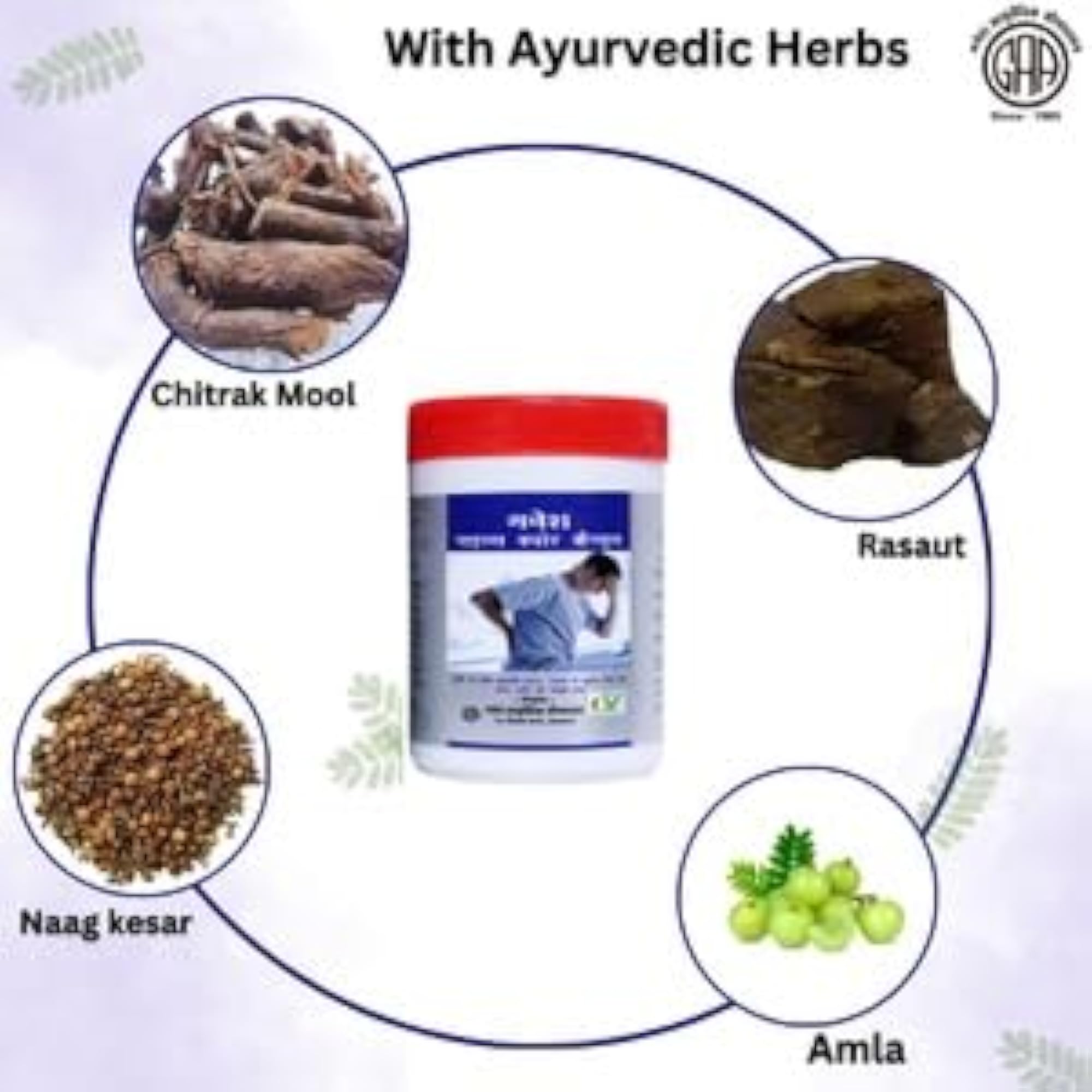 Ganesh Ayurvedic Aushadhalaya Piles Capsules, 60 Capsules