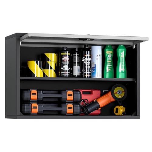 VEVOR Hängeschrank Werkstatt, 700x305x500 mm, Werkzeugschrank mit...