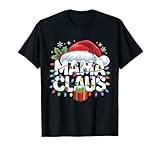 Mama Santa Claus Christmas Mom Holiday Women