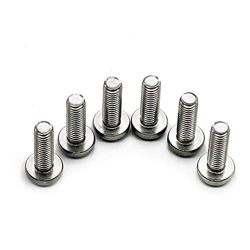 (25 pc) M6-1.0x12 mm Pan Head Phillips Machine Screws,18-8 Stainless Steel by Fullerkreg