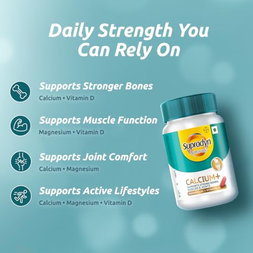 Supradyn Naturals Calcium+ with Magnesium & Vitamin D (Bayer) — Calcium Supplements - image 6