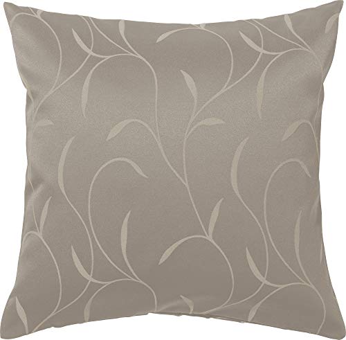 Erwin Müller Deko-Kissenhülle, Kissenbezug Uni, Remscheid Taupe Größe...