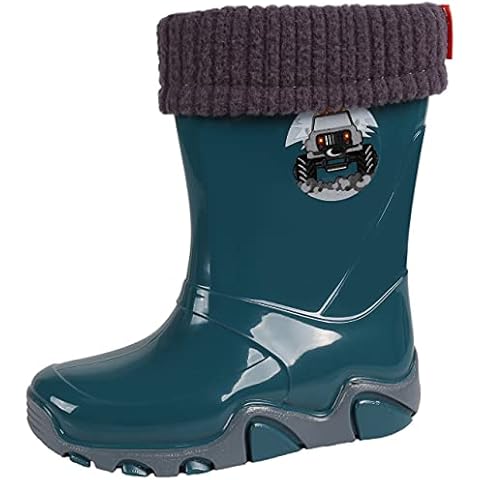 Stormer Boys Insulated Dark Green Wellingtons Cover
