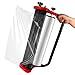Ergonomic Stretch Film Dispenser - Reduces Operator Fatigue, Shrink wrap Handle for Warehousing, Logistics, Pallets, Commercial, and Home Use (18-in Dispenser for 18-in Stretch Film)