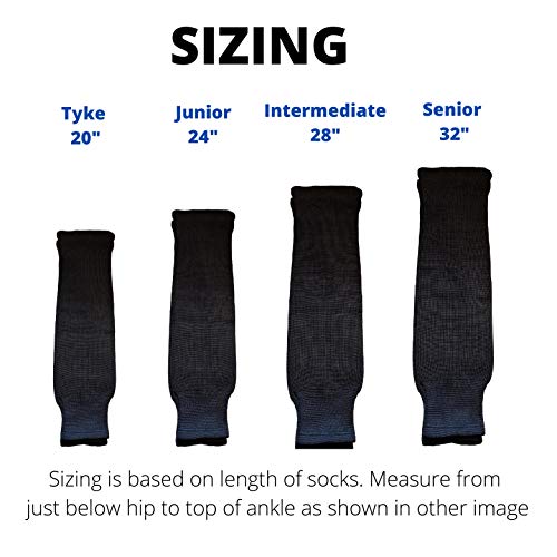 zechy Hockey Socks Knit Youth/Mens/Seniors sizes3