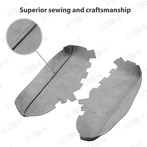 Kbh Auto Front Door Panel Armrest Cover For Toyota Avalon 2013-2018 Vinyl Leather Car Door Armrest Replacement Trim Pair Black #TOP3