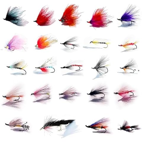 RoxSar Fly Shop Steelhead & Salmon Deadly 24pk | an Exclusive Assortment of Fly Fishing Flies Proven Nationwide to Be Deadly for Both Steelhead & Salmon. Hand Tied in House to Perfection! Cover