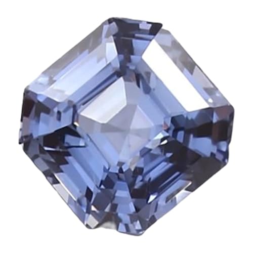 Pierre gemme pour fabrication de bijoux saphir bleu ceylan 10x10mm pour bague et collier