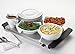 BETTY CROCKER RA39978 Stainless Steel Buffet Server with Warming Tray, Multicolor, 2.5 Qt,Silver