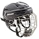 Bauer Reakt 150 Helm Combo für Eishockey, Größe S, Farbe Schwarz