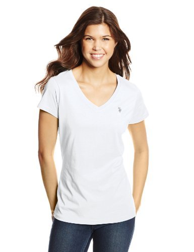 U.S. Polo Assn. Women's V-Neck Short Sleeve T-Shirt