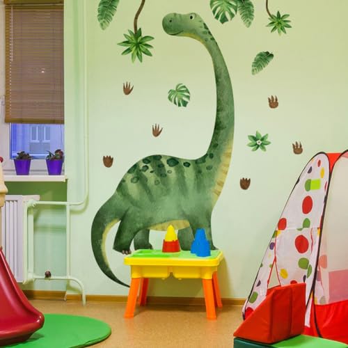 Vinilo Decorativo Dinosaurio Acuarela Grande iMagitek miniatura 1