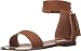 Steve Madden Women's Murni Cognac Suede Sandal 8 M