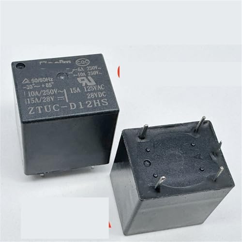 Relais ZTUC-D12HS haute fiabilite bobine 22FC 12V et connectique 5 broches