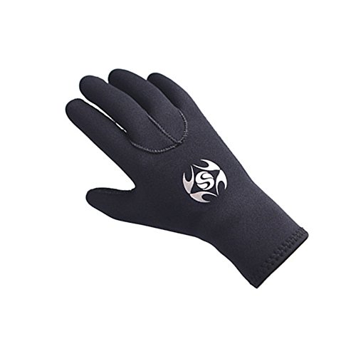 Diving Gloves Neoprene, Wetsuits Five Finger Gloves, 3Mm Anti Slip Flexible Thermal Material For Snorkeling Swimming Surfing Sailing Kayaking Diving (L) #TOP2