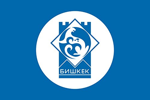 Drapeau de Bichkek grand format pour décoration intérieure et événements - 2