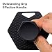 The BEARD BLACK Silicone Beard Scrubber, Facial Hair Exfoliator Brush, Deep Cleans, Removes Beardruff & Dandruff, Unclogs Pores & Helps Hair Growth, Soft-Touch Shower & Bathroom Accessory for Men