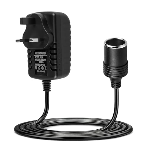 Car Power Inverter 240v 2A AC Mains to 12v DC Car Plug Adapter