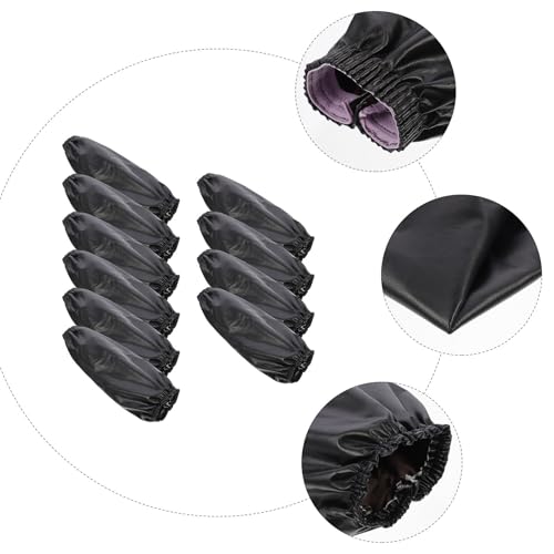 Manguitos de soldadura OUNONA y mangas protectoras de piel sintética para brazos 3