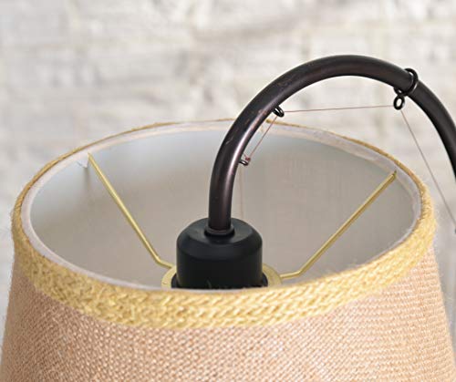 Kenroy Home 32193Orb Fly Rod Table Lamp With Oil Rubbed Bronze W/Wood Accent Finish, Rustic Style, 27.5" Height, 12" Width, 14.5" Depth #TOP2