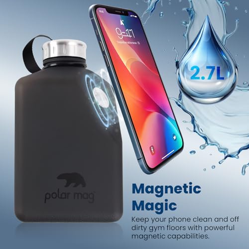 PolarMag 2.7L Water Jug with Built-in Tripod – BPA-Free, Leakproof Gym Bottle for Hydration, Filming & Outdoor Use – Reusable, Durable, Matte Finish by Generic - Image 6