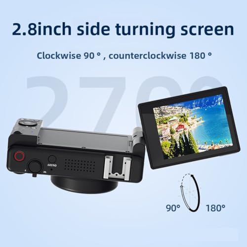 Webcam de visioconférence 5K et appareil photo compact pour créateurs