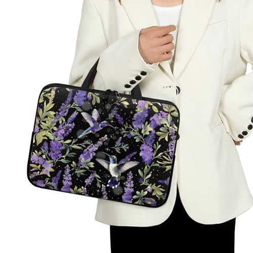 Generic LAPTOP BAG Flowers Birds Print Laptop Tote Bag thumb #2