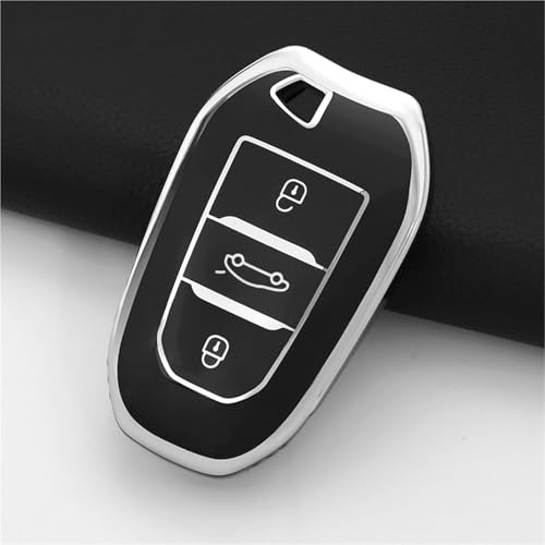 Funda de llave Citroen C4 C3-XR DS3 DS4 TPU flexible 2