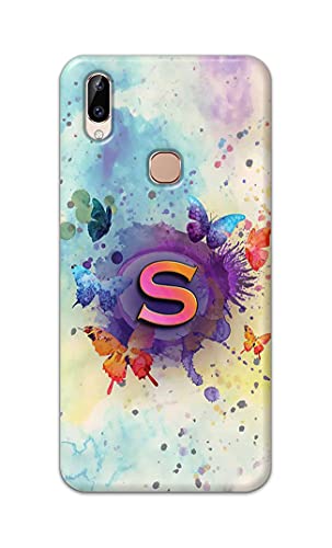 Image of Printed Hard Back Cover Case for Vivo Y83 Pro Back Cover (Alphabet S) -203