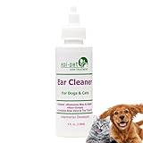 Epi-Pet Ear Cleaner for Dogs & Cats – Vet-Approved Ear Wash for Itchy, Smelly, Dirty Ears – Gentle, Alcohol-Free Formula – Removes Wax, Debris & Odor – Daily Ear Care for Pets – 4 oz