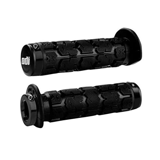 Odi 120mm Rogue Lock-On ATV Bike Sports Motorcycle Hand Grips - Black Clamp/One Size
