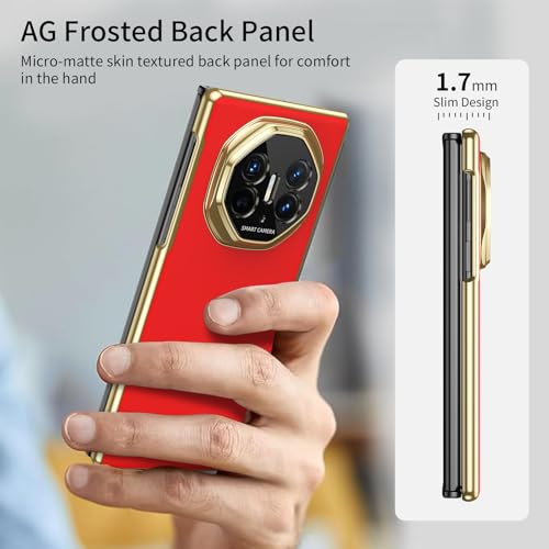 Étui pliable pour Huawei Mate XT coque AG mat rouge - 2