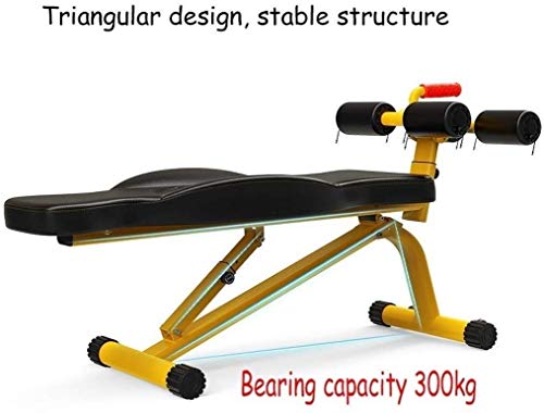 SHENGDAFASHANGCHENG-Sit-Up-Bench-for-Ab-Bench-Exercises-Abdominal-Exercise-Equipment-with-Adjustable-Height-Ffectively-Exercise-The-Waist-Color-Black