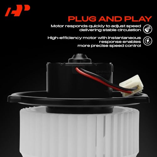 Image of A-Premium Front HVAC Heater Blower Motor with Fan Cage