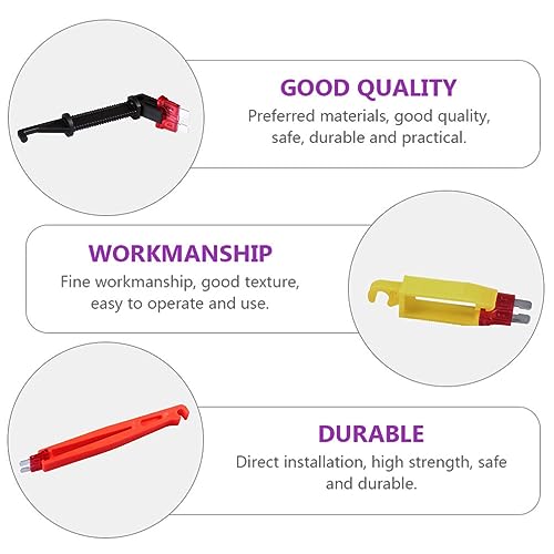 8 Unidades Extrator De Fusível Ferramenta Extrator De Fusíveis Braçadeira De Fusível Ferramentas Uni