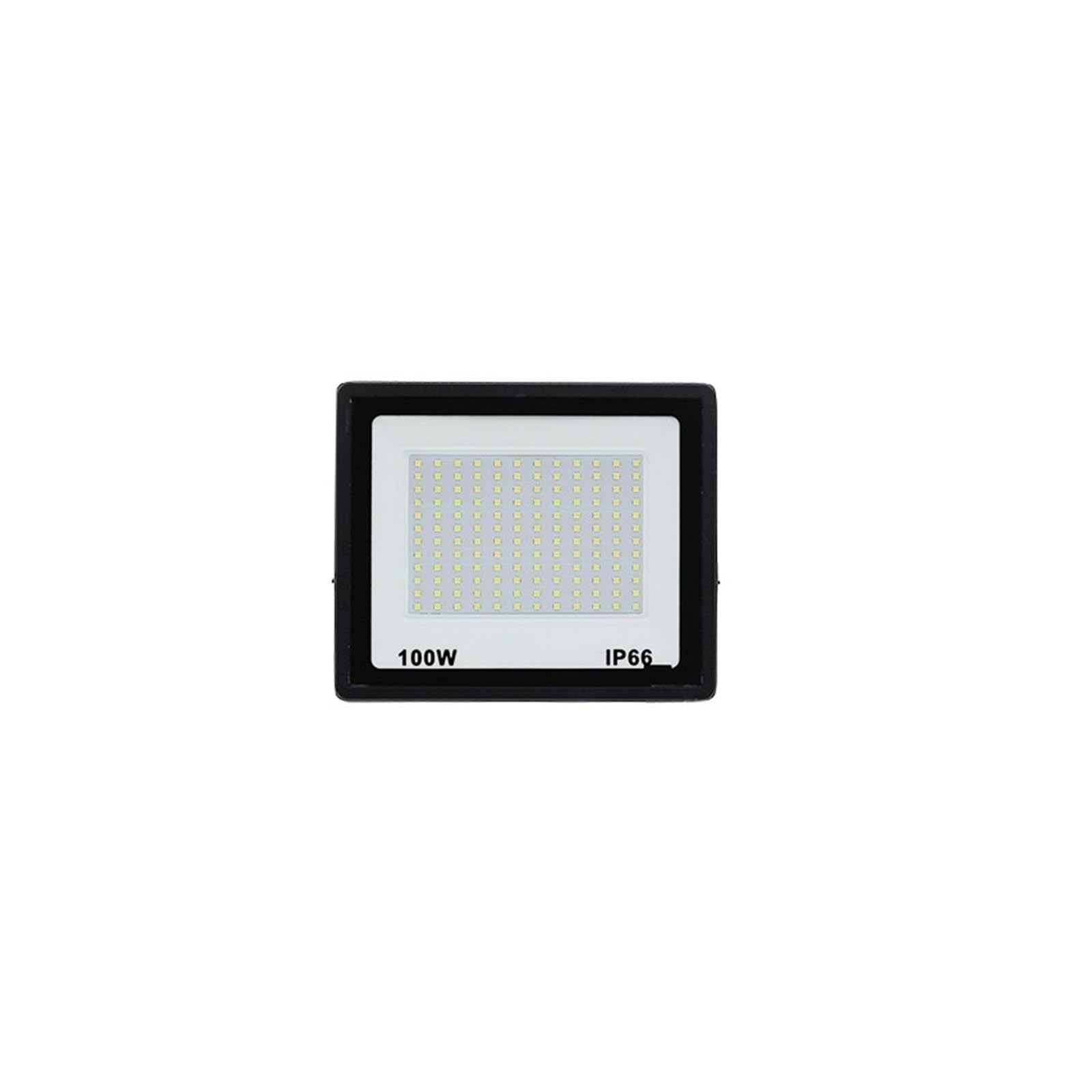 LLOOPK LED Flood Light, 100W 150W 200W 300W Outdoor Waterproof IP66 LED Floodlight, Wall Light for Use in Squares, Streets, and Courtyards(100W)