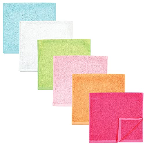 Lot de 6 langes bébé en bambou Hudson Baby - Bandana bleu tropical taille unique mixte