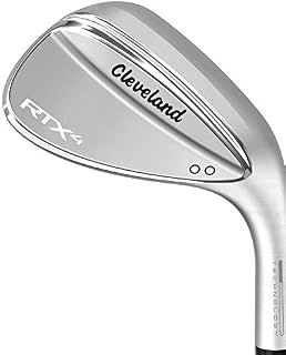 Cleveland Golf Men's RTX 4 Wedge Tour Satin Finish 60 Mid Tour Satin