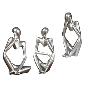 Primlisa Hars karakter figuren – moderne abstracte beelden | minimalistische denkers mensen abstract ornament sculptuur…