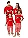 Matching Christmas Pajamas Sets for Family, Cute Womens Mens Christmas Pjs Set Long Sleeve Pajama Outfit Holiday Lounge Sleepwear(Women,S,Red Believe)