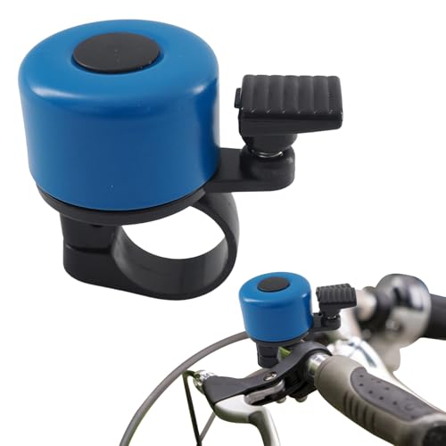 Genérico Timbres de Bicicleta antioxidantes para niños y Adultos | Timbres de Bicicleta de Aluminio para manillares de 2 cm de diámetro máximo, de con Sonido Fuerte y nítido para Bicicletas de