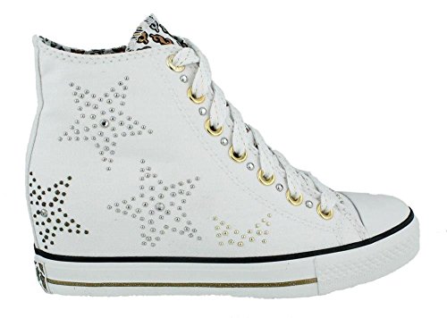 Skechers BOBS from Skechers Women's Gimme Sneaker,White,6 M US