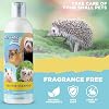 Critter Shampoo for Small Pets - 17 oz Small Animal Fragrance & Detergent Free Shampoo - Sensitive Skin Shampoo for Ferrets, Guinea Pigs, Rabbits, Hedgehogs, Hamsters & Sugar Gliders (Unscented)