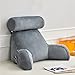 AMZWDMZ Oreiller De Lecture avec Accoudoirs -Portable Oreiller De Lecture pour Lit avec Cale Nuque & Bras - Confort Et Ergonomie Coussin Cale Dos Canapé pour Lit & Fauteuil & Canape