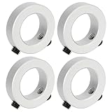 Shaft Collar Bore 22mm OD 38mm Thickness 12mm 6061 Aluminum Alloy Anodized Surface H7 Bore Tolerance 2 Set Screws Clamping Collar Industrial Use