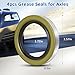 SAQXK 4pcs Grease Seals 010-019-00 Trailer Axle Hub Wheel 1.719''I.D x 2.565''O.D for Dexter 01001900 (10-19) Transcom 171255TB National 473336, 3500 lbs #84 Spindle E-Z Lube Axles