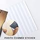 COYUN 1020 Stück Fotoecken, Fotoecken Selbstklebend, Fotoecken zum Kleben, Selbstklebende Fotoecken Aufkleber, Foto Ecken Aufkleber für Bilder, Alben, Scrapbook, DIY, Basteln, Fotoalbum Zubehör