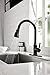 Kitchen Faucet Black Matte Kitchen Sink Faucets - MQWOX Single Handle Pull Down Kitchen Faucets Black Stainless Steel Kitchen Sink Faucet with Pull Out Sprayer